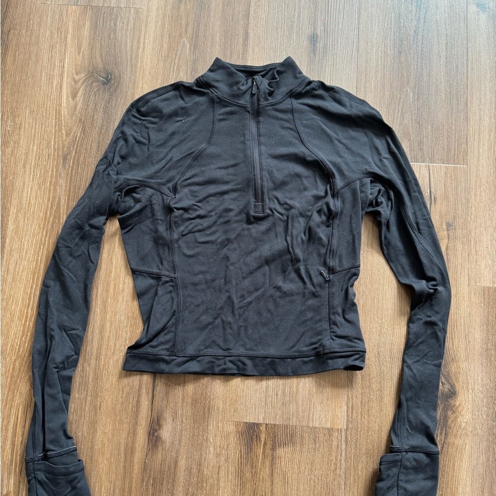 Lululemon It’s Rulu Run Cropped Half Zip